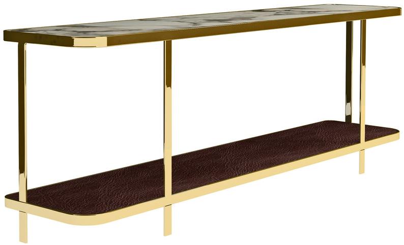 Nube Italia Прямоугольная металлическая консоль Odilon sun-id-1462182 - Вид №2