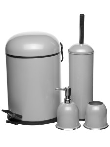 Набор аксессуаров для ванны Aquarius 4Set Grey