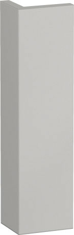DS539901818 Доборная планка для шкафчика DuraStyle DuraStyle #DS5399 16 мм Белый матовый, декор Duravit - Вид №2