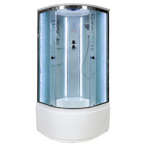 ЕМ2712 R N LED с гм. Душевая кабина DETO Серия ЕМ