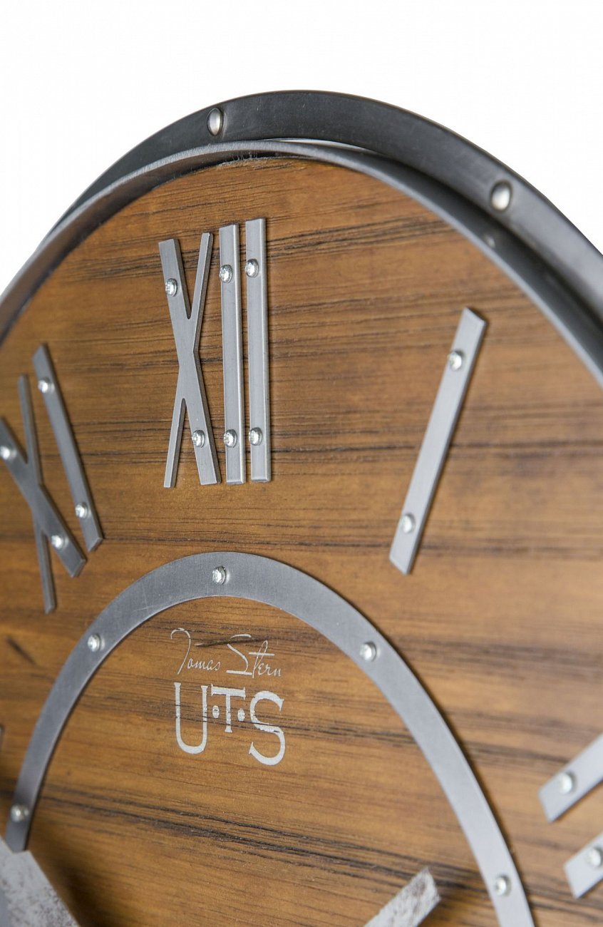 Часы настенные коричневые Tomas Stern 9035 TOMAS STERN ДИЗАЙНЕРСКИЕ 00-3872779 Коричневый  - Вид №1