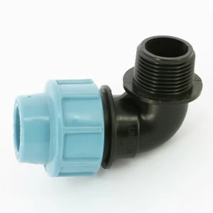 Угол обжим-Н для труб ПНД UNIDELTA 25х1"