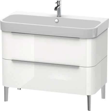H2637405252 Happy D.2 Тумбочка напольная Европейский дуб, декор Duravit - Вид №2