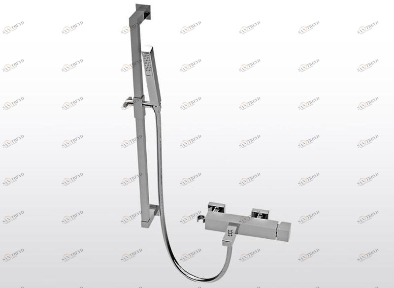 RUBINETTERIE STELLA Смеситель для душа с ручным душем Bamboo quadro sun-id-1440902