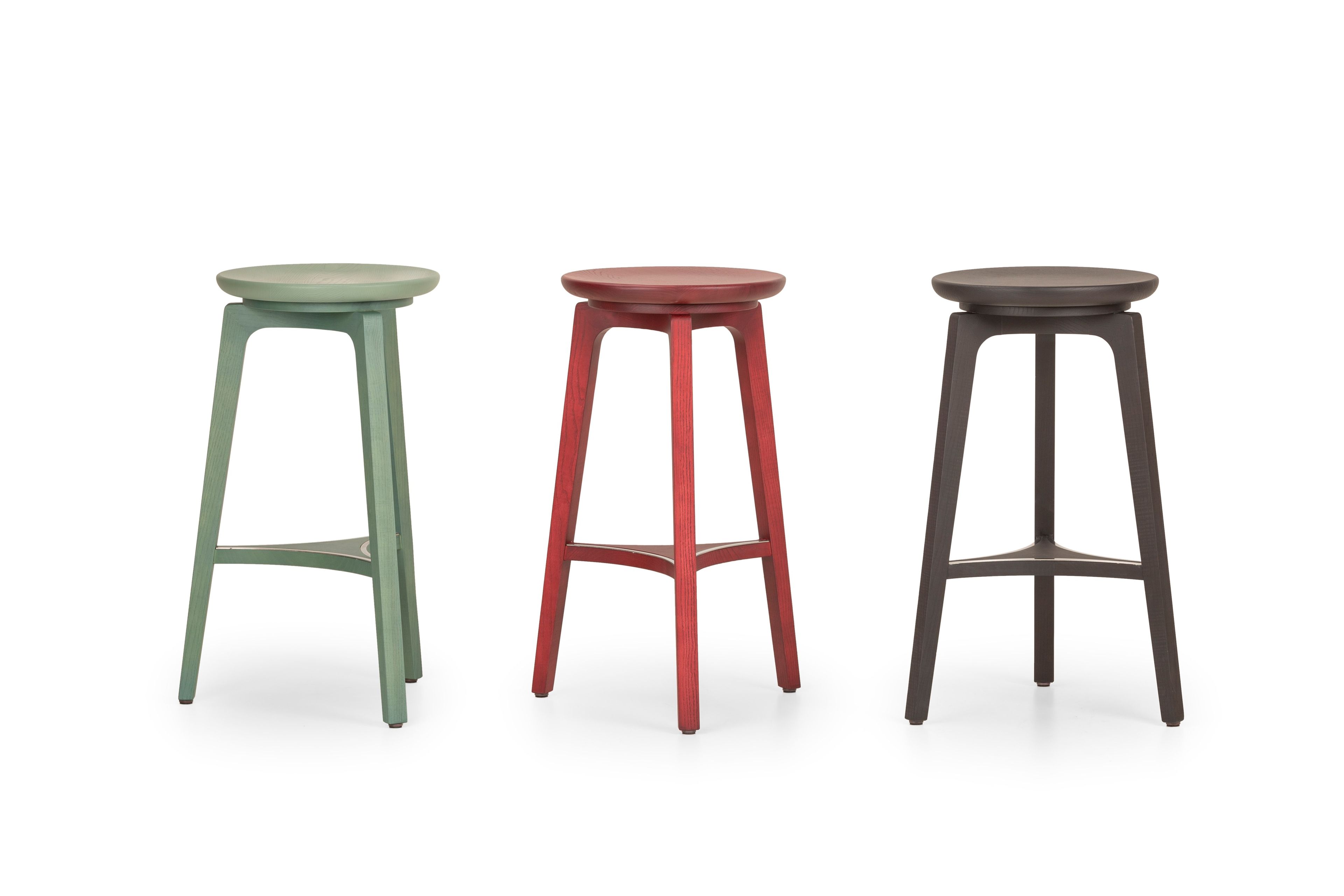 Высокий стул из массива дерева True Design Tod ARCH-00032544 - Вид №6