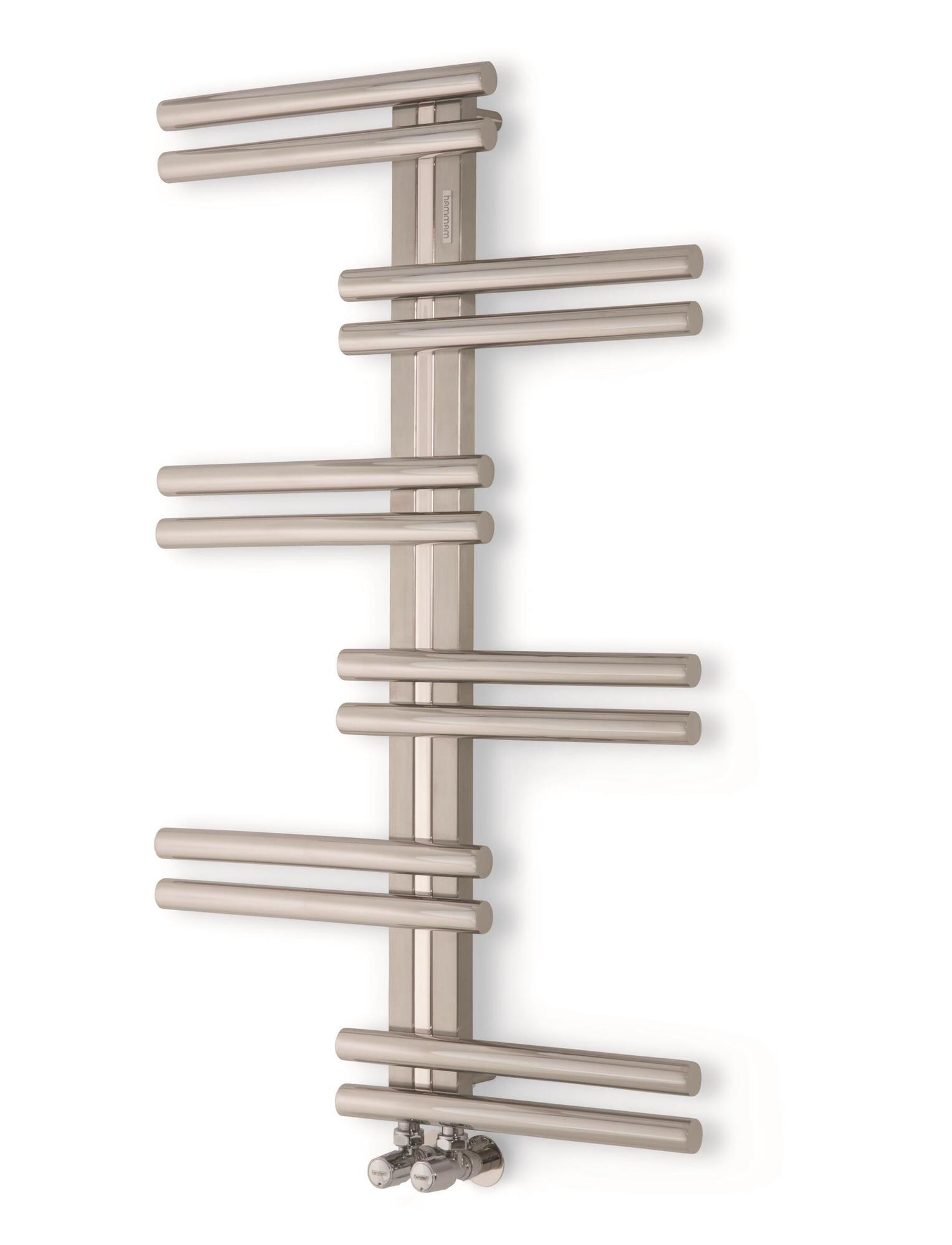 Полотенцесушитель Hammam APOLLON Stainless steel  комбинированный; электрический или водяной Сталь  - Вид №19