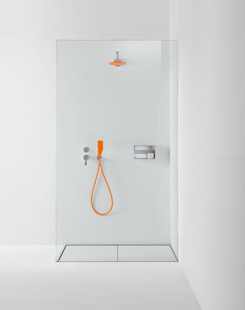 Резиновая круглая настенная душевая головка Agape Kaa ARCH-00068684 - Вид №2