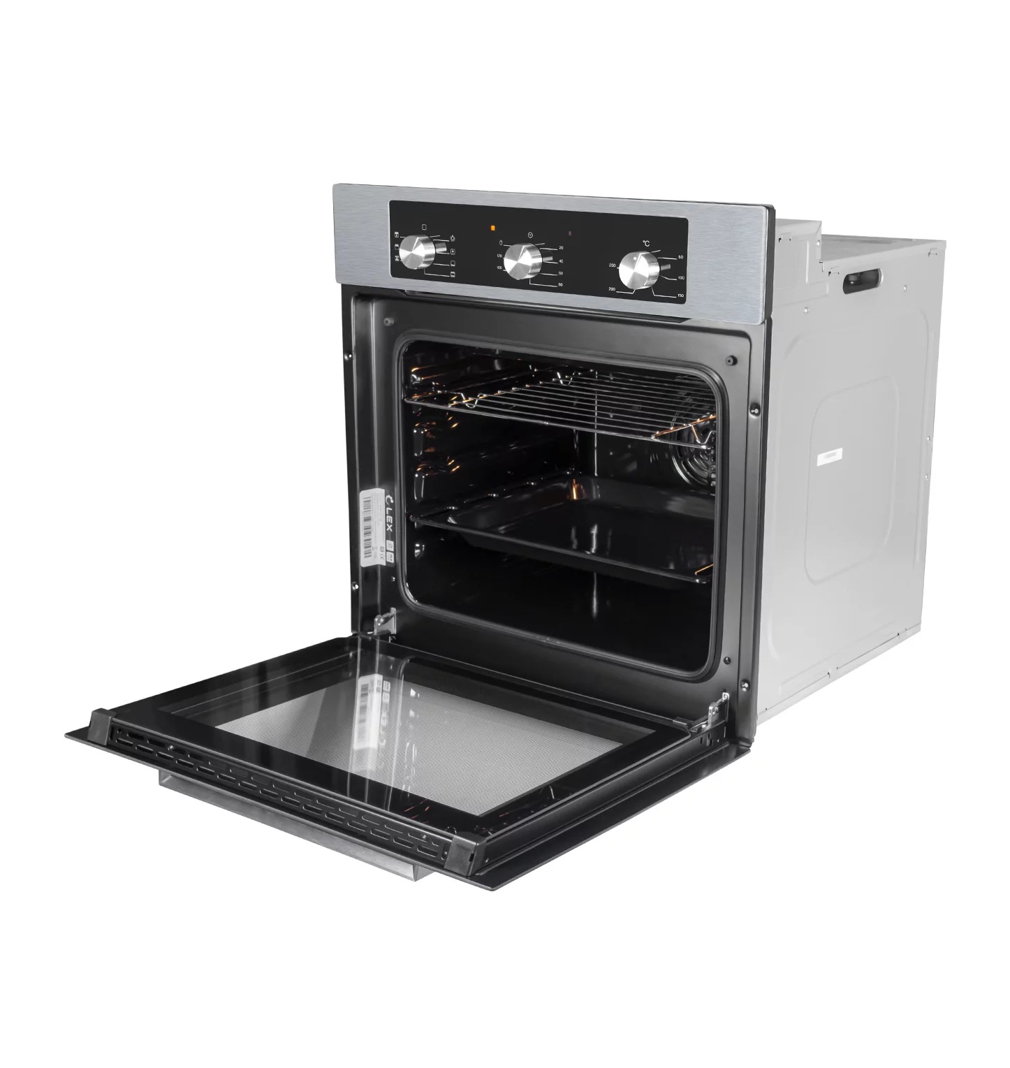 9903948 Электрический духовой шкаф LEX EDM 073 IX серебристый STDN-0023023 - Вид №3