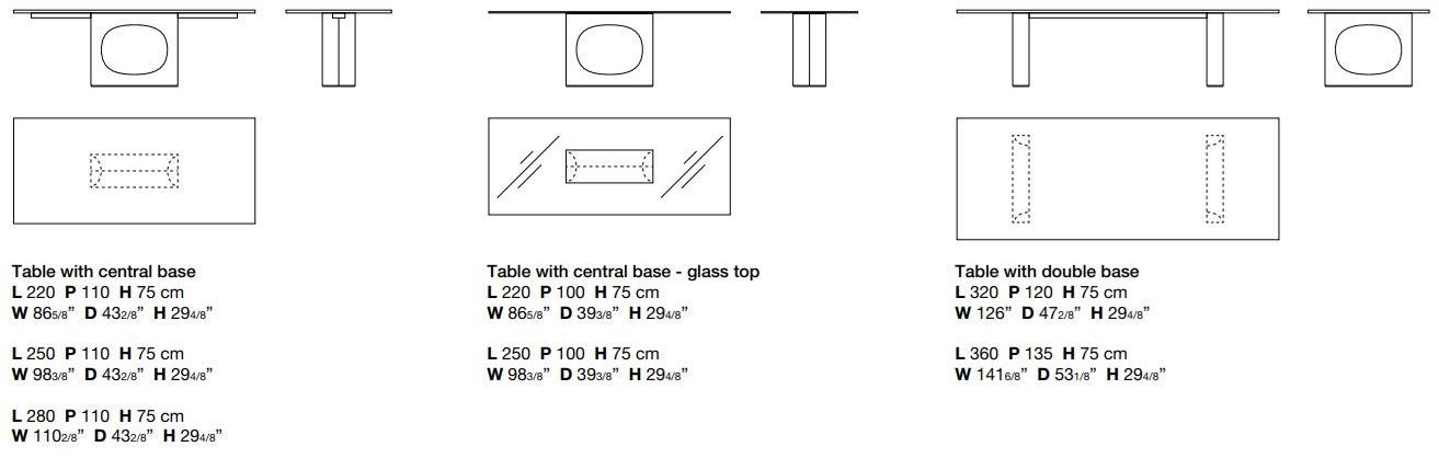Столы Kristalia  Holo sun-id-1344426 - Вид №9