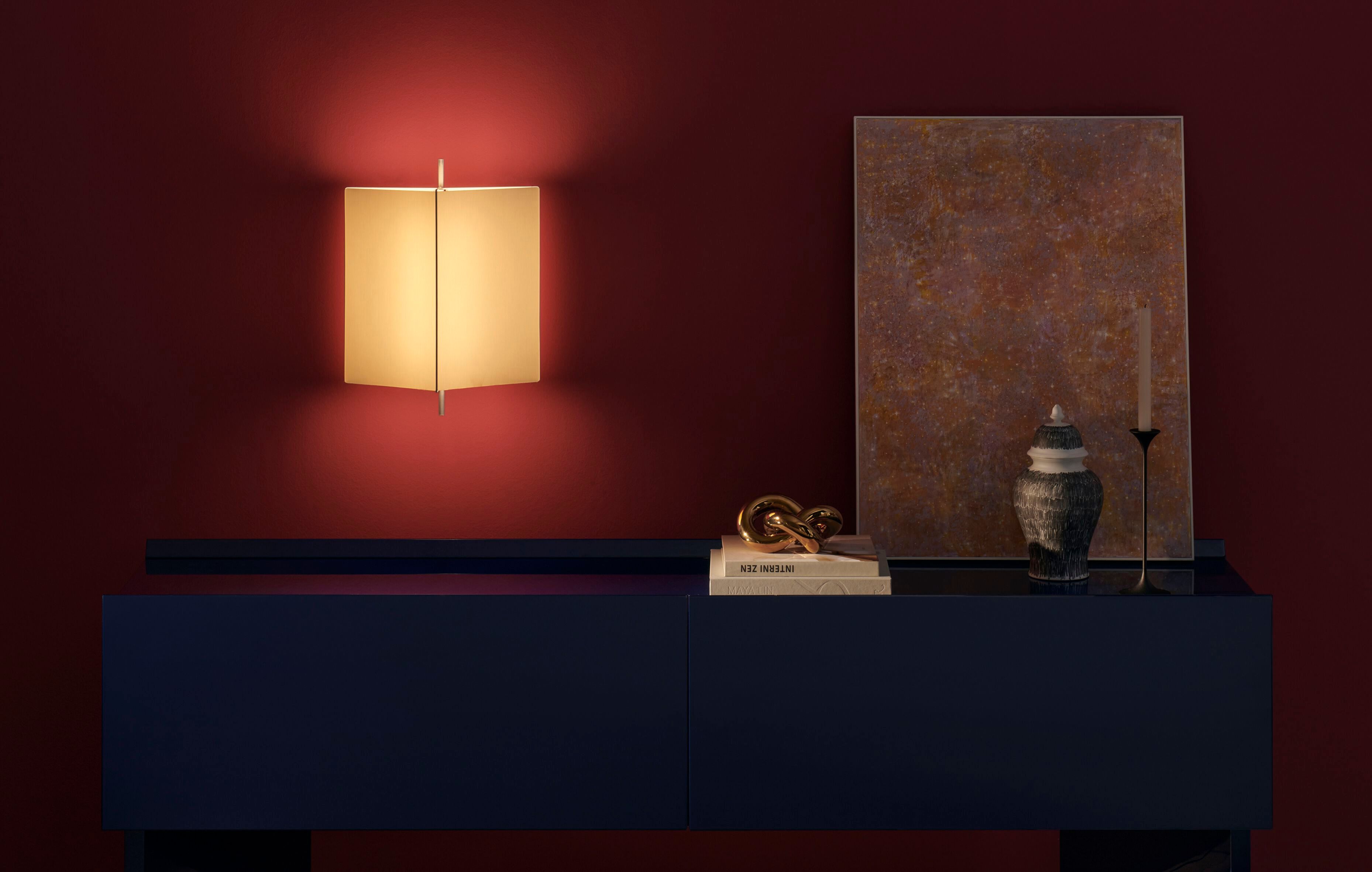 Ткань настенный светильник CASSINA 3TO9 ARCH-00077560 - Вид №1