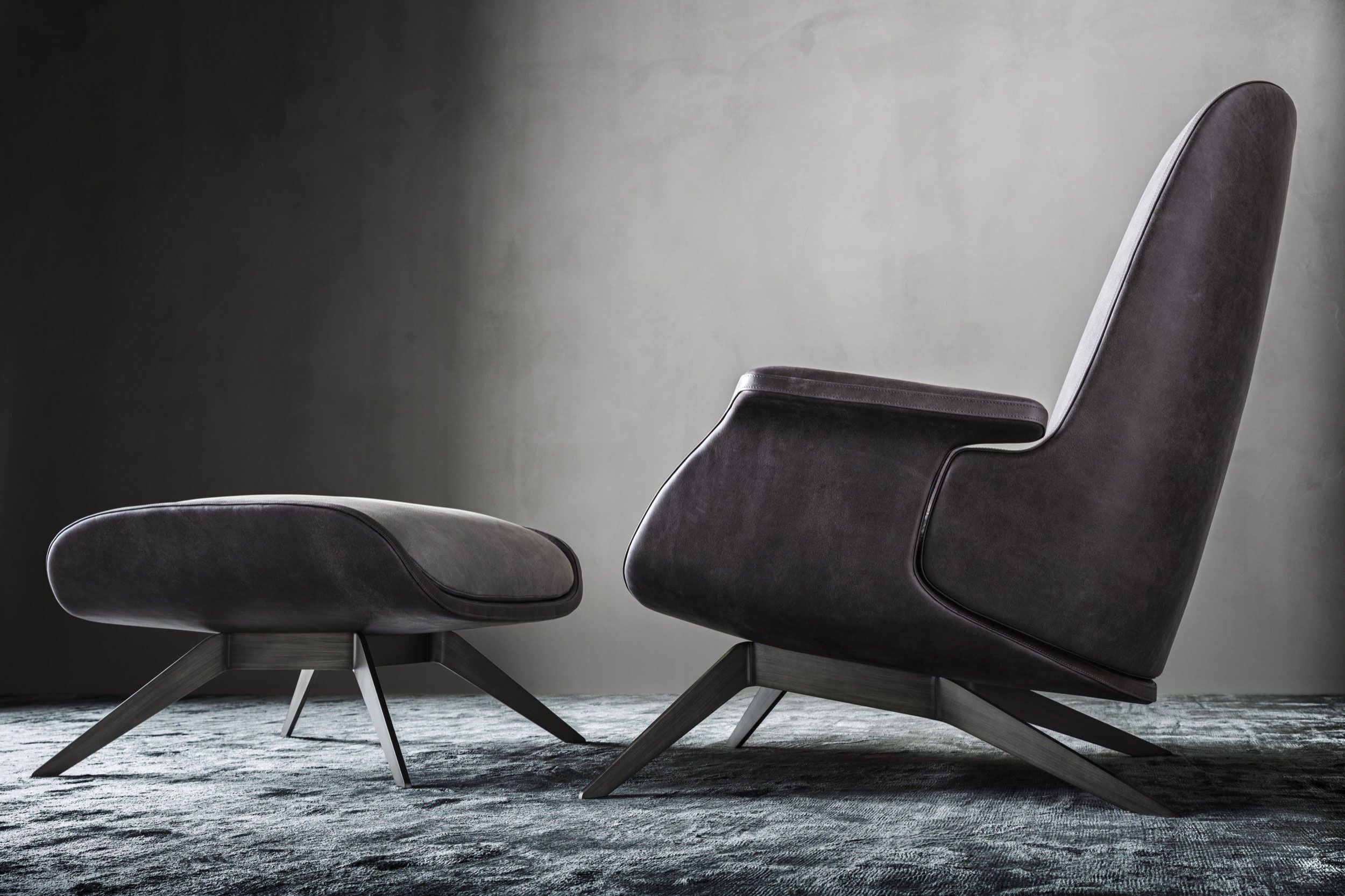 Кожаная подставка для ног OAK Metronome ARCH-00006134 - Вид №5