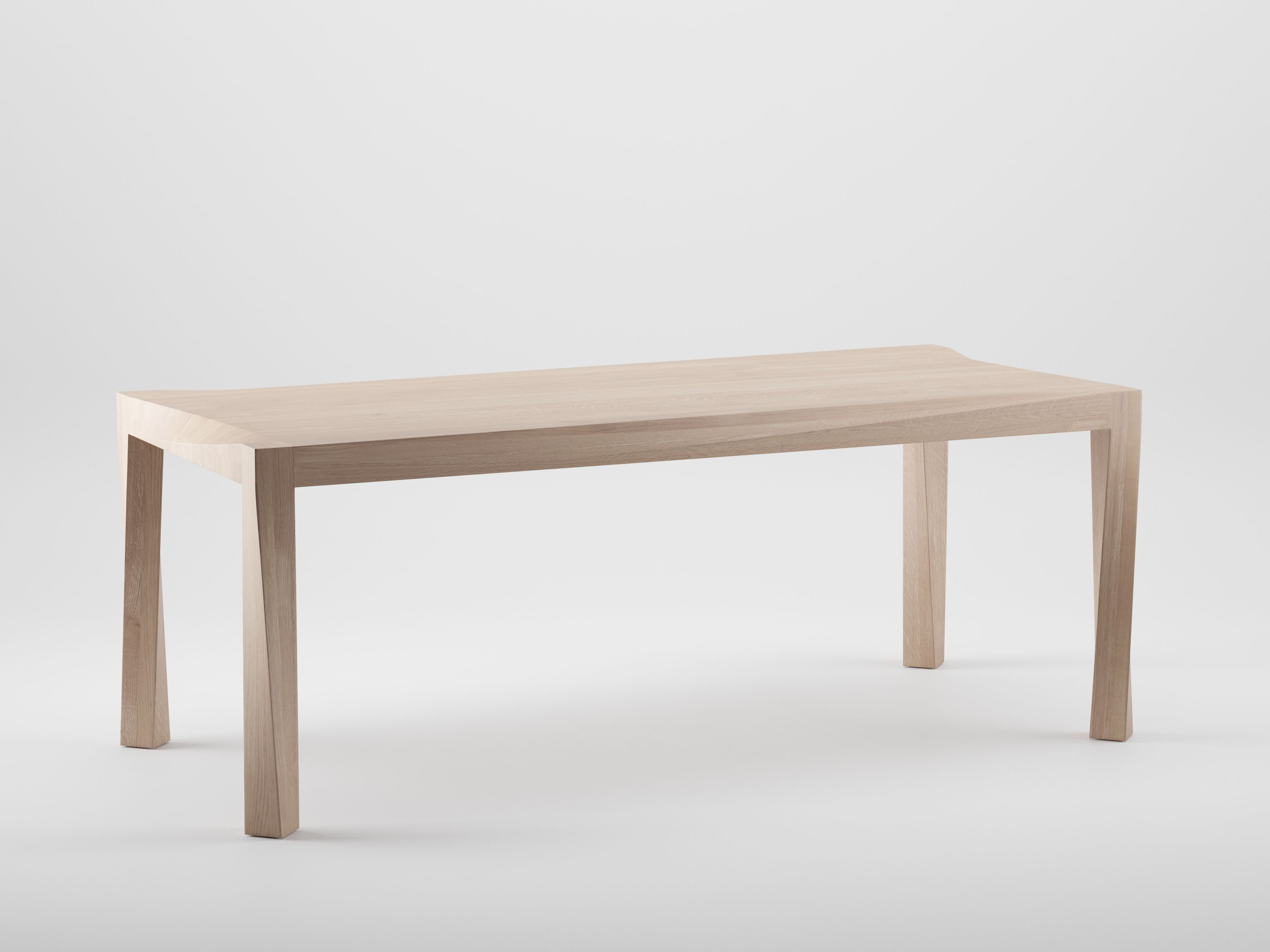 Прямоугольный стол из массива дерева Artisan Torsio ARCH-00077009