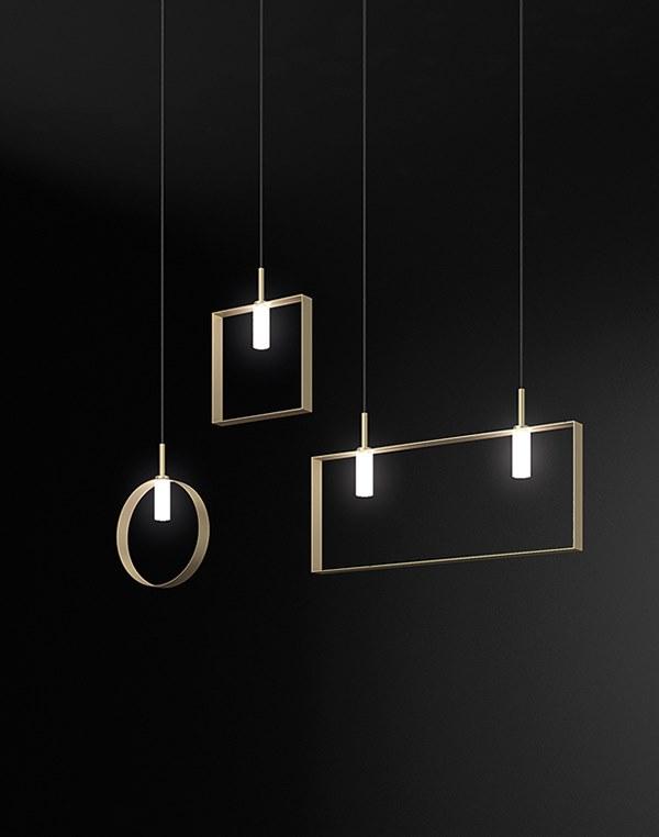 NEXO LUCE Металлический светодиодный подвесной светильник Oxen pendant lamp 7101a0-a8 - Вид №1