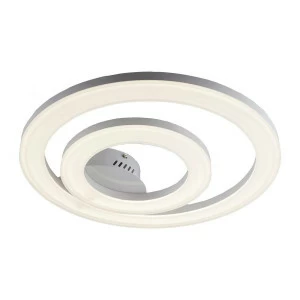 Потолочный светодиодный светильник IDLamp Rut 408/2PF-LEDWhite IDLAMP RUT 203166 Белый