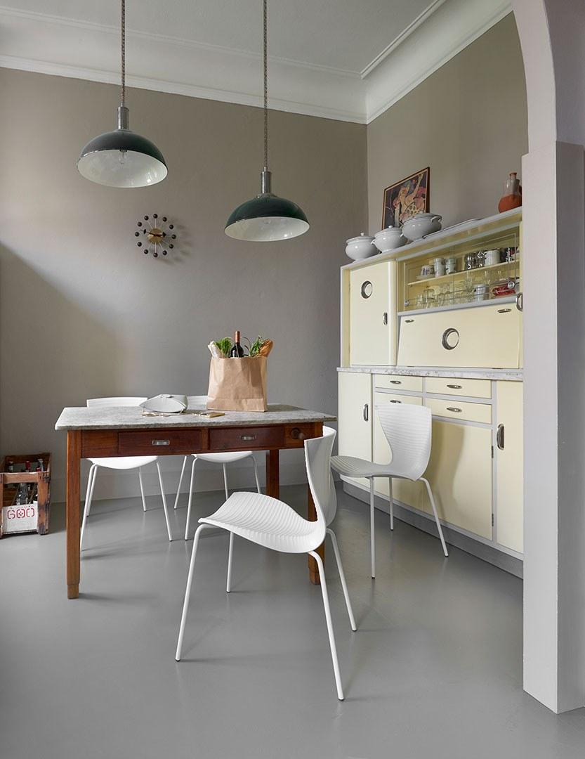 SLIDE Штабелируемый стул из полипропилена sun-id-1395150 - Вид №4