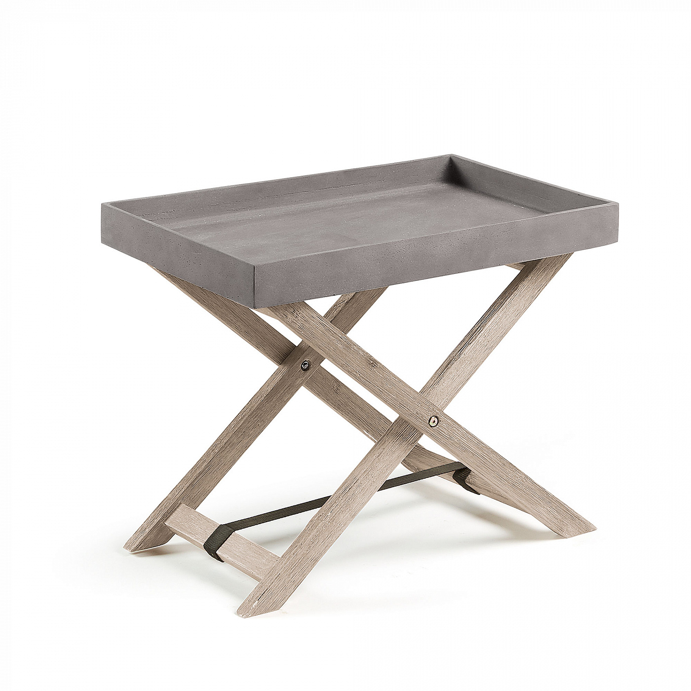 057643 Столик складной Stahl из акации La Forma Merida 