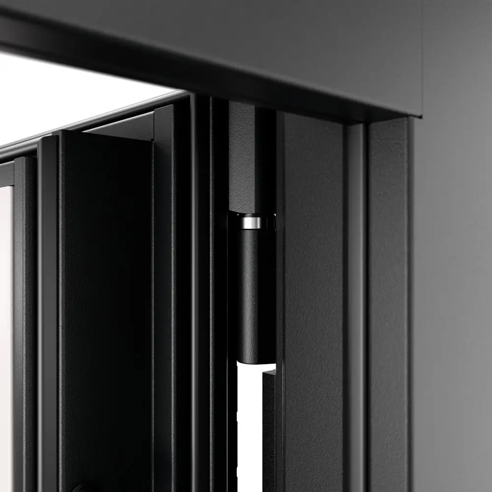 Дверь входная металлическая Браун Скай 95x205 см левая шелк белый с зеркалом TOREX STLM-2201780 - Вид №7