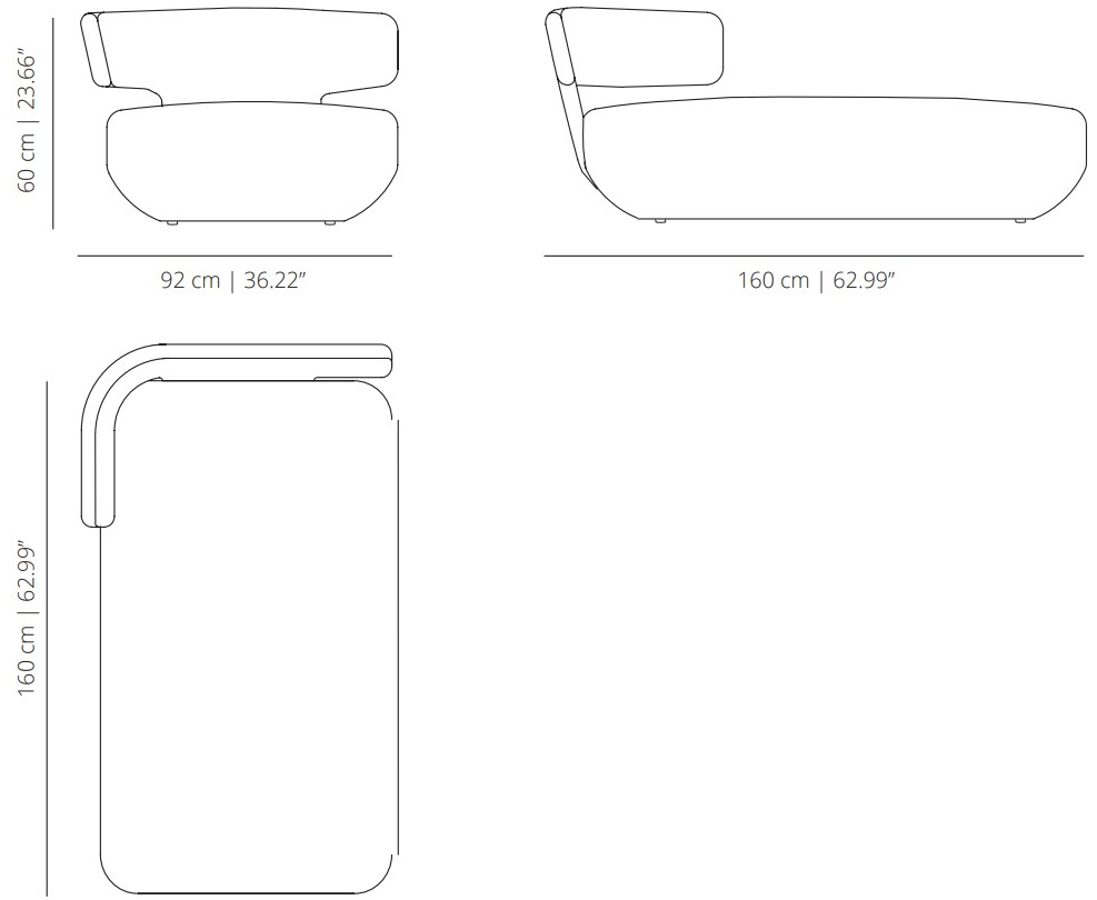 Viccarbe Модульный диван Levitt sun-id-1454811 - Вид №13