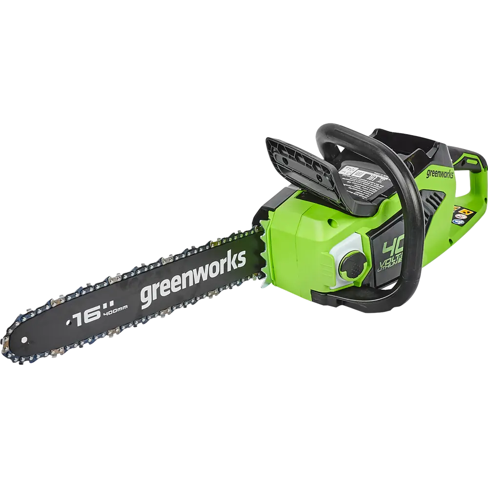 Аккумуляторная пила Greenworks 2005807 40 В шина 40 см АКБ и ЗУ не в комплекте STLM-2086774