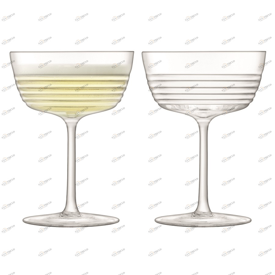 Набор из 2 бокалов-креманок 265 мл Groove LSA INTERNATIONAL GROOVE 00-3863229 Прозрачный 