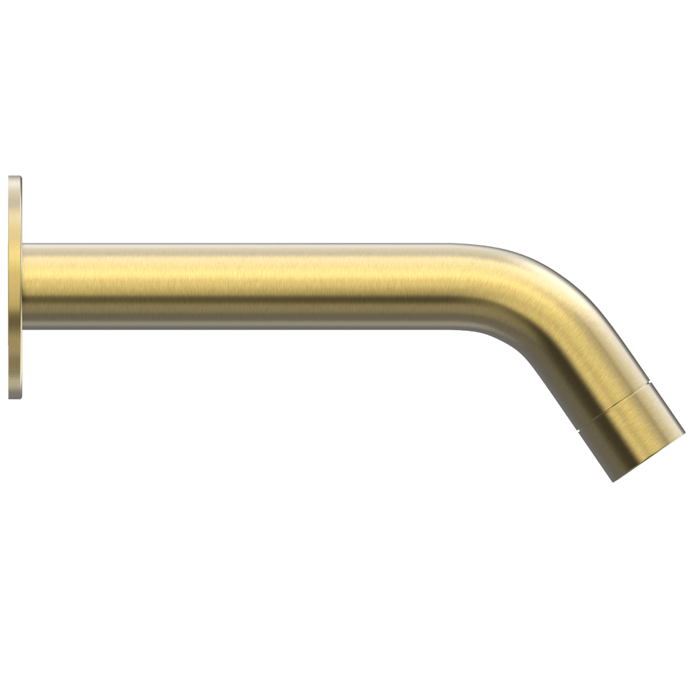 R335-L Бесконтактный настенный сенсорный смеситель для прохода через панель duten 