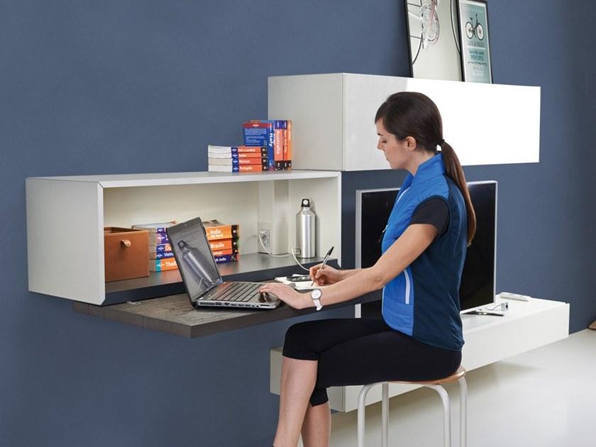 Lago Подвесной книжный шкаф с письменным столом 36e8 sun-id-1373246 - Вид №2