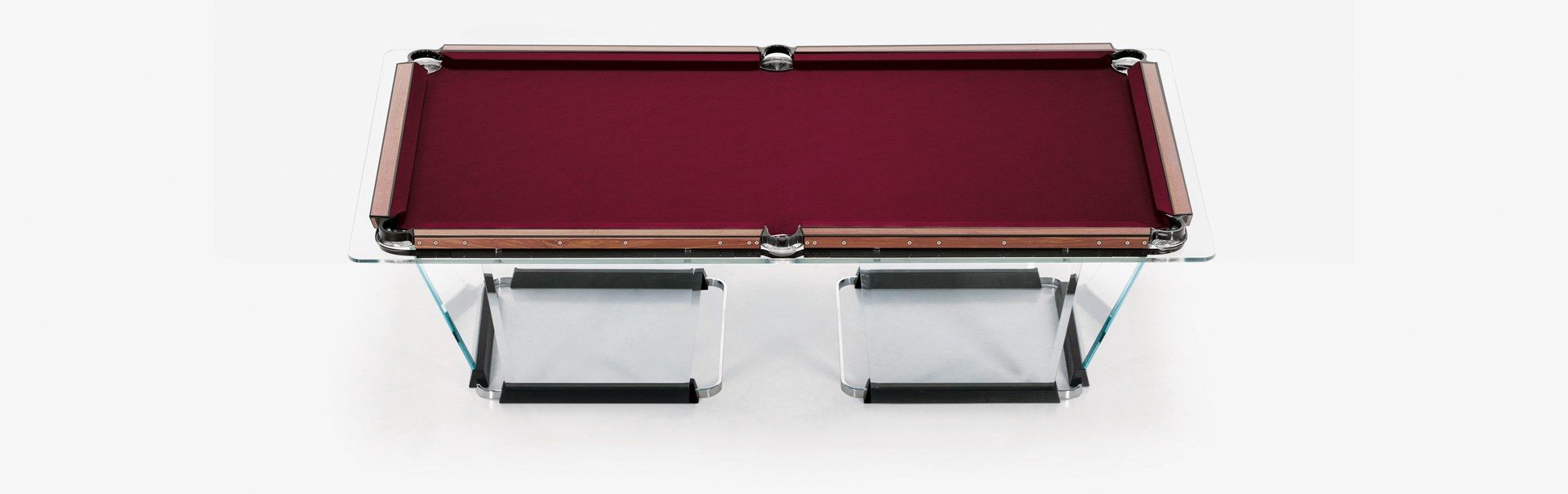 Бильярдный стол из закаленного стекла с грецкими орехами Teckell T1.3 ARCH-00109158 - Вид №3