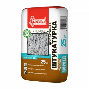 Декоративная штукатурка Старатели Короед-Декор 2мм 25кг