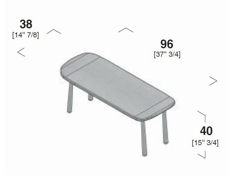 Скамейка для ванной из ясеня Rexa источник ARCH-00005778 - Вид №2