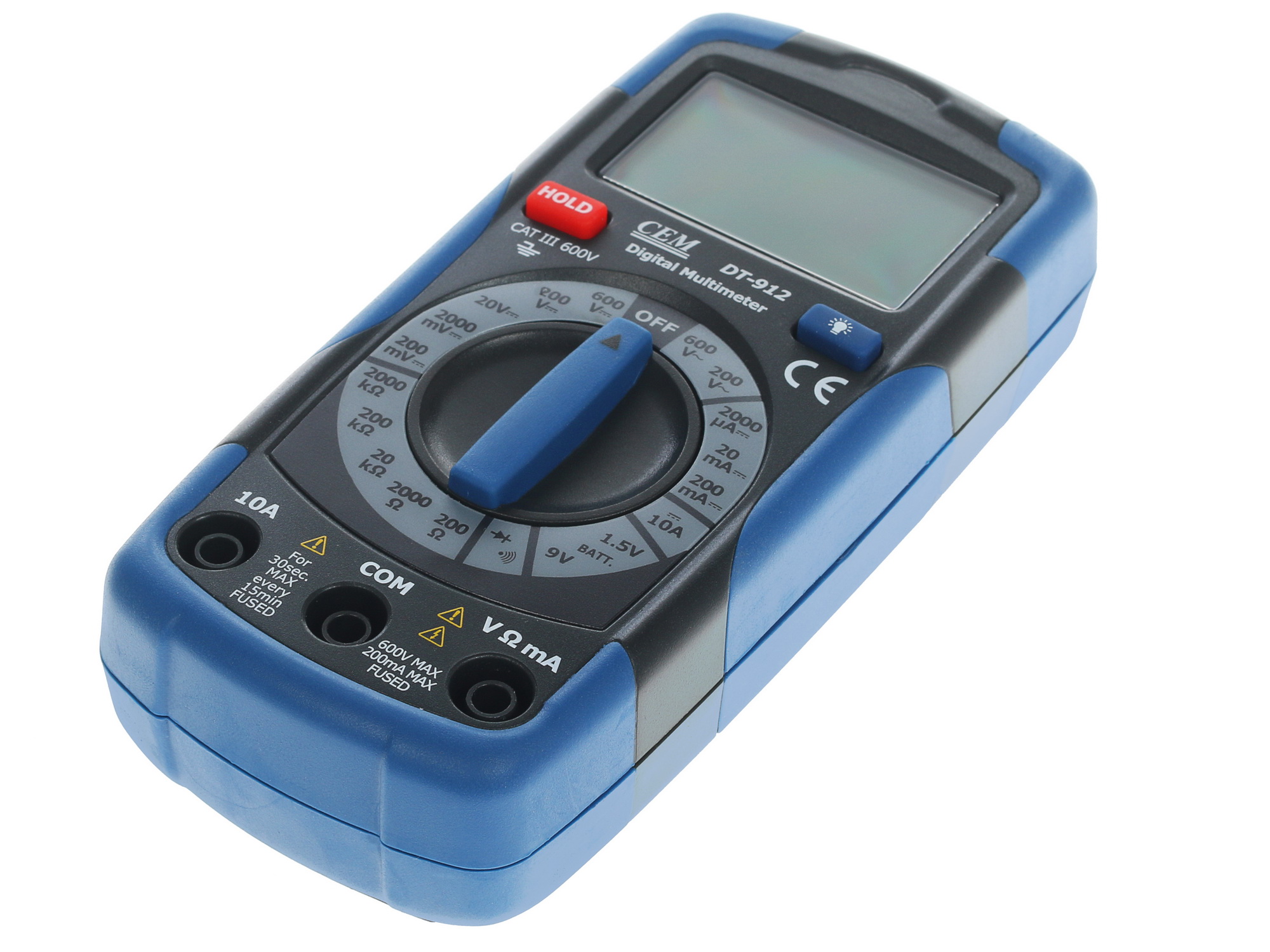 Мультиметр CEM DT-912 1092625 STDN-0147263 - Вид №3