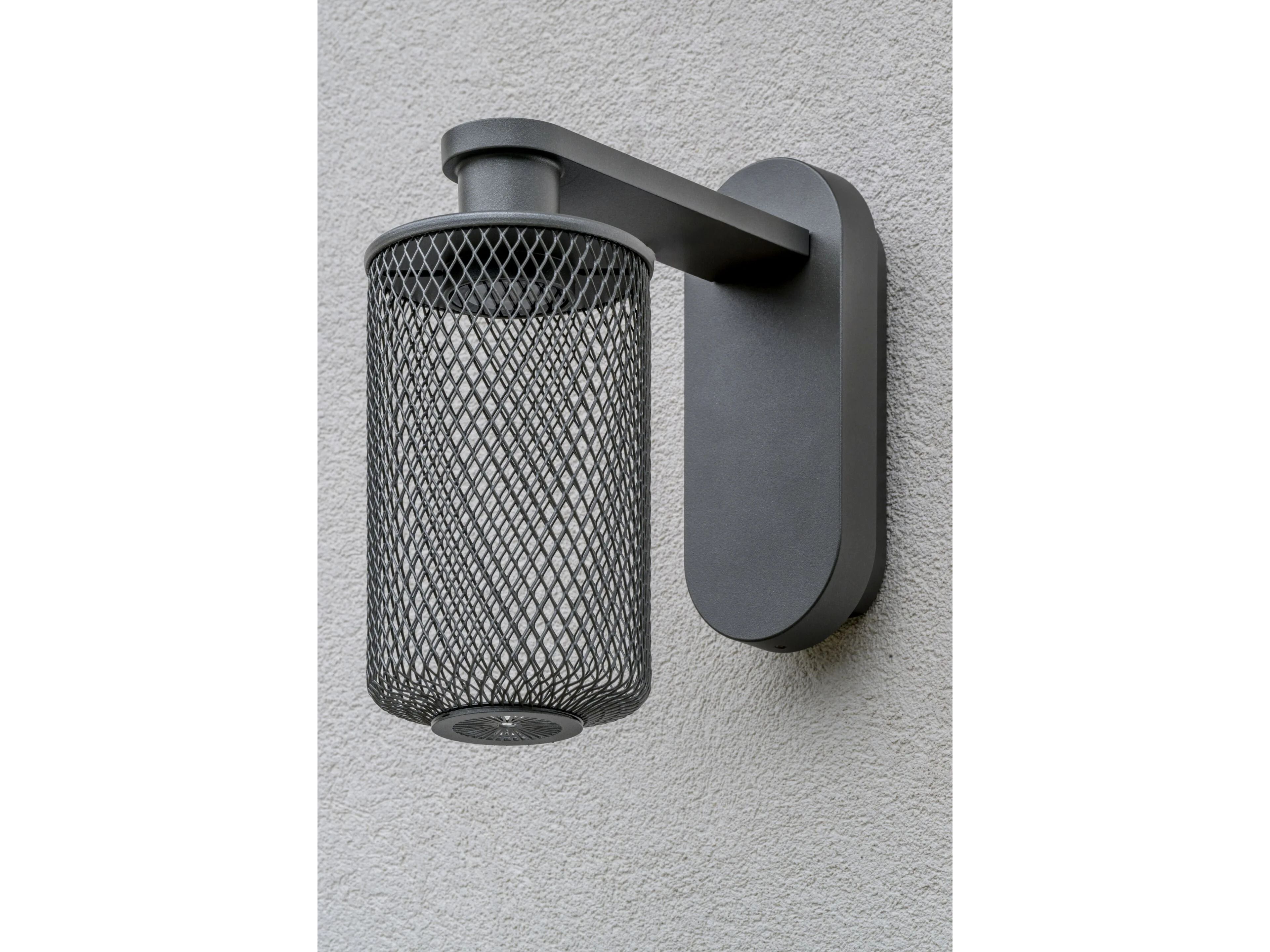 Алюминиевый и стальной светодиодный уличный настенный светильник Platek Astral Trellis ARCH-00089991 - Вид №2