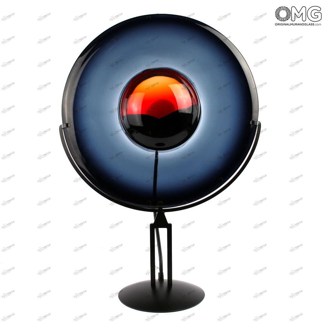 3920 ORIGINALMURANOGLASS Настольная лампа Рассвет - муранское стекло OMG 22 см 