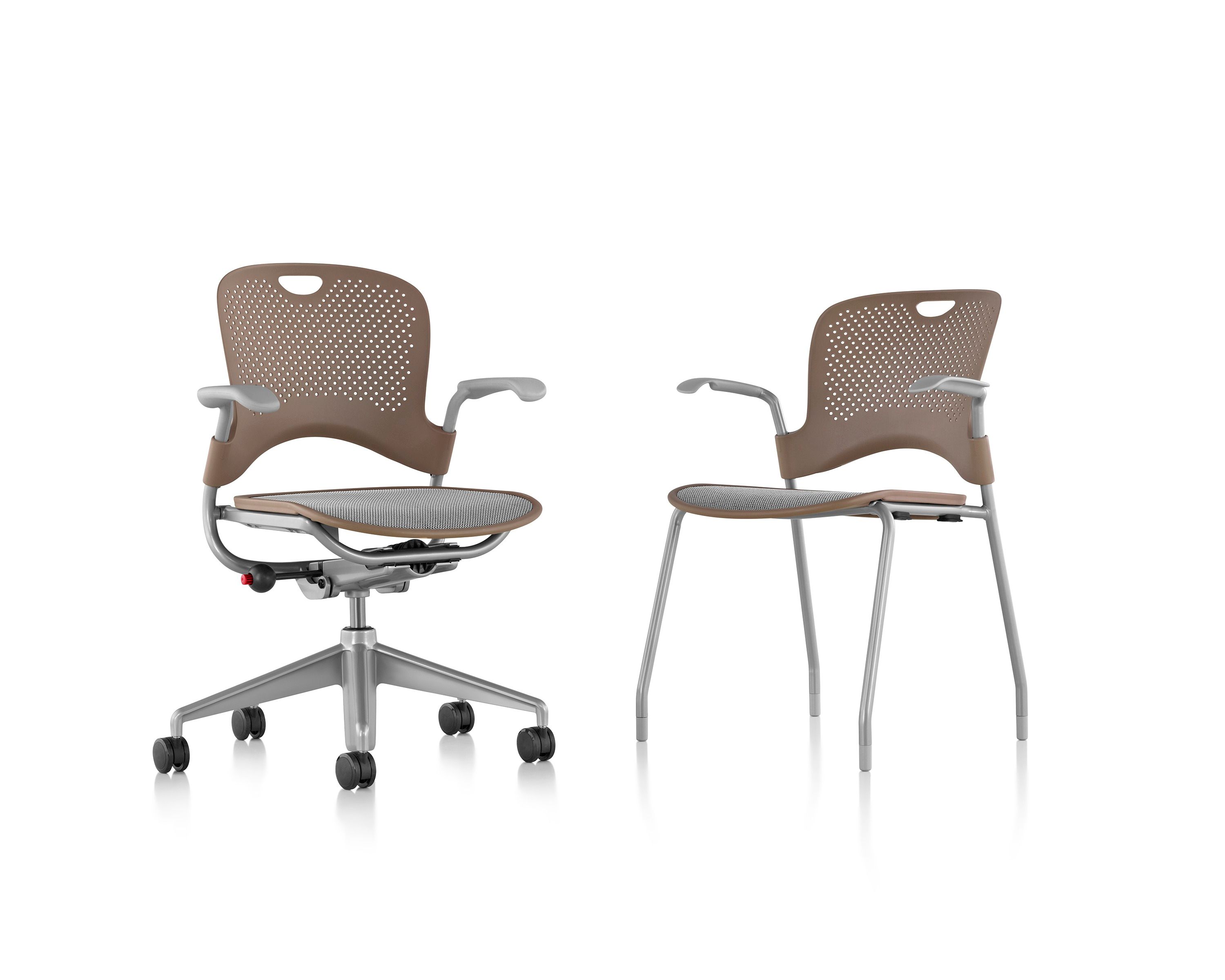 Штабелируемый стул nylon® с подлокотниками Herman Miller Caper ARCH-00079623 - Вид №2