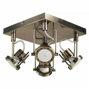 Спот потолочный галогеновый бронзовый Costruttore A4300PL-4AB ARTE LAMP COSTRUTTORE BRONZE 00-3923993 Бронза
