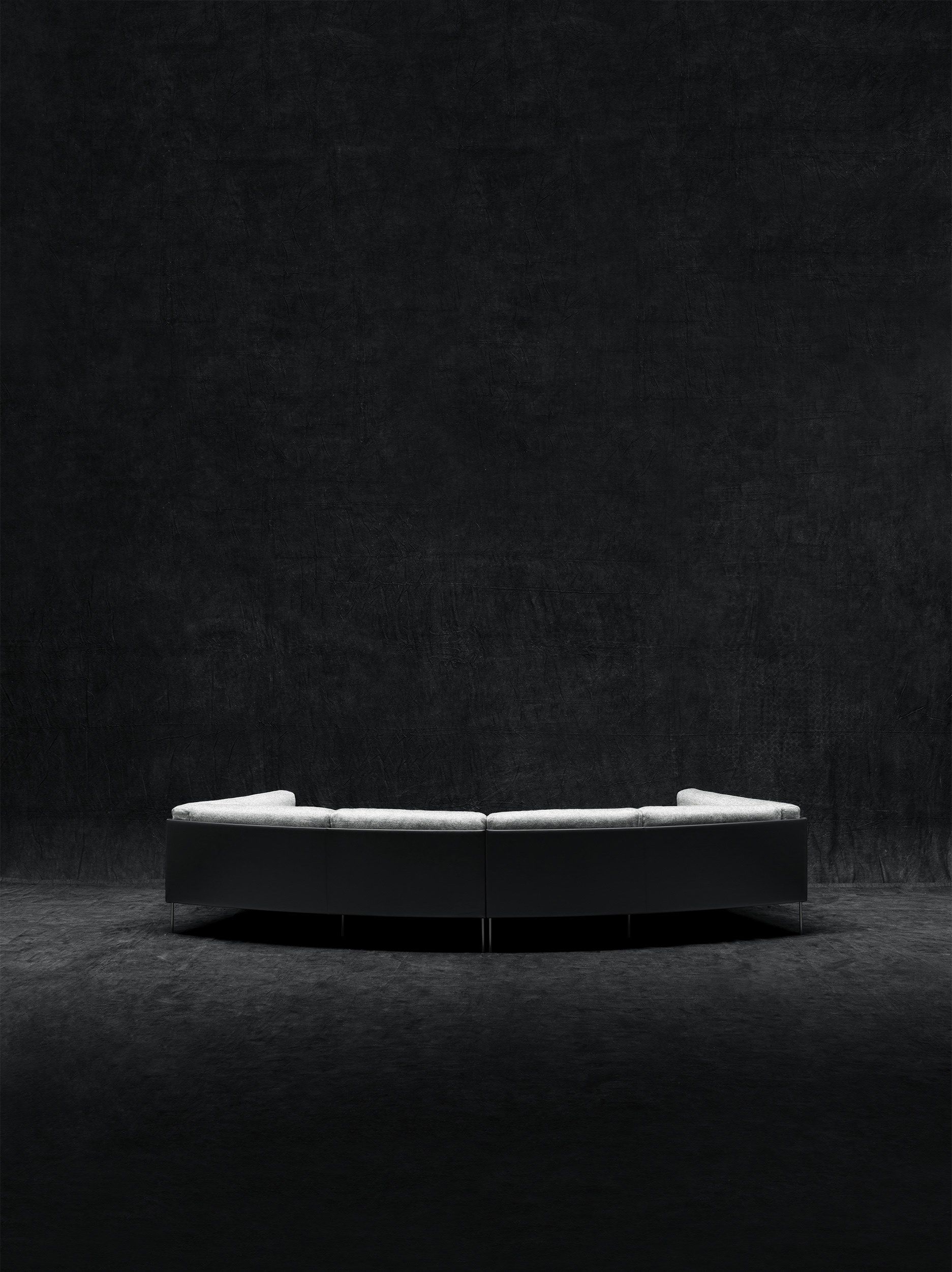 Ткань изогнутый съемный диван Living Divani Rod ARCH-00018168 - Вид №7