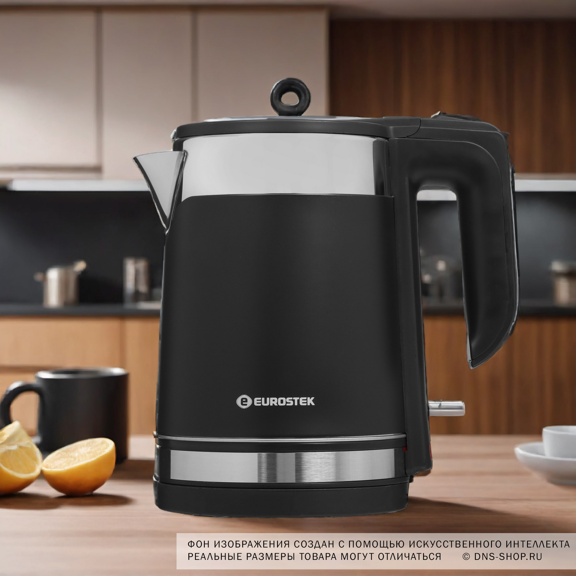 9974030 Электрочайник Eurostek EEK-2023 черный STDN-0010398 - Вид №8