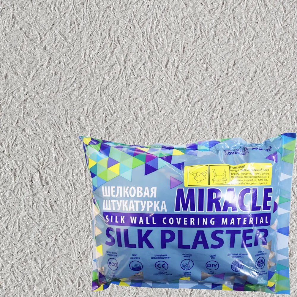 Жидкие обои Silk Plaster Миракл 1037Н 1.8 кг цвет серый 82453441 STLM-2038626 