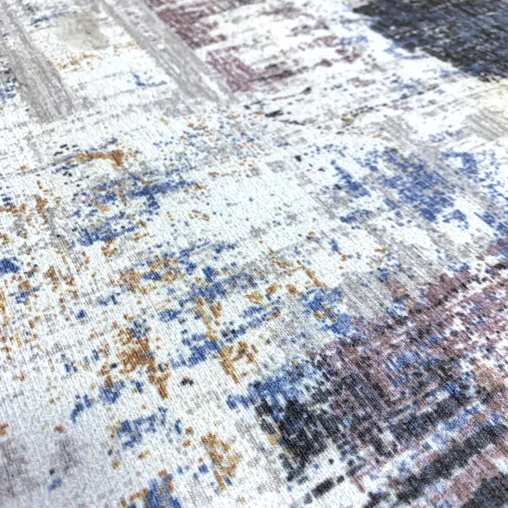 Ковер полиэстер Шенил Дижитал 02201 100x150 см цвет разноцветный CTIM STLM-2118788 - Вид №4