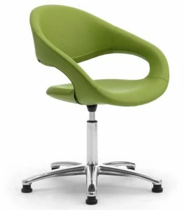 Leyform Поворотное офисное кресло из кожи с 5 спицами Samba