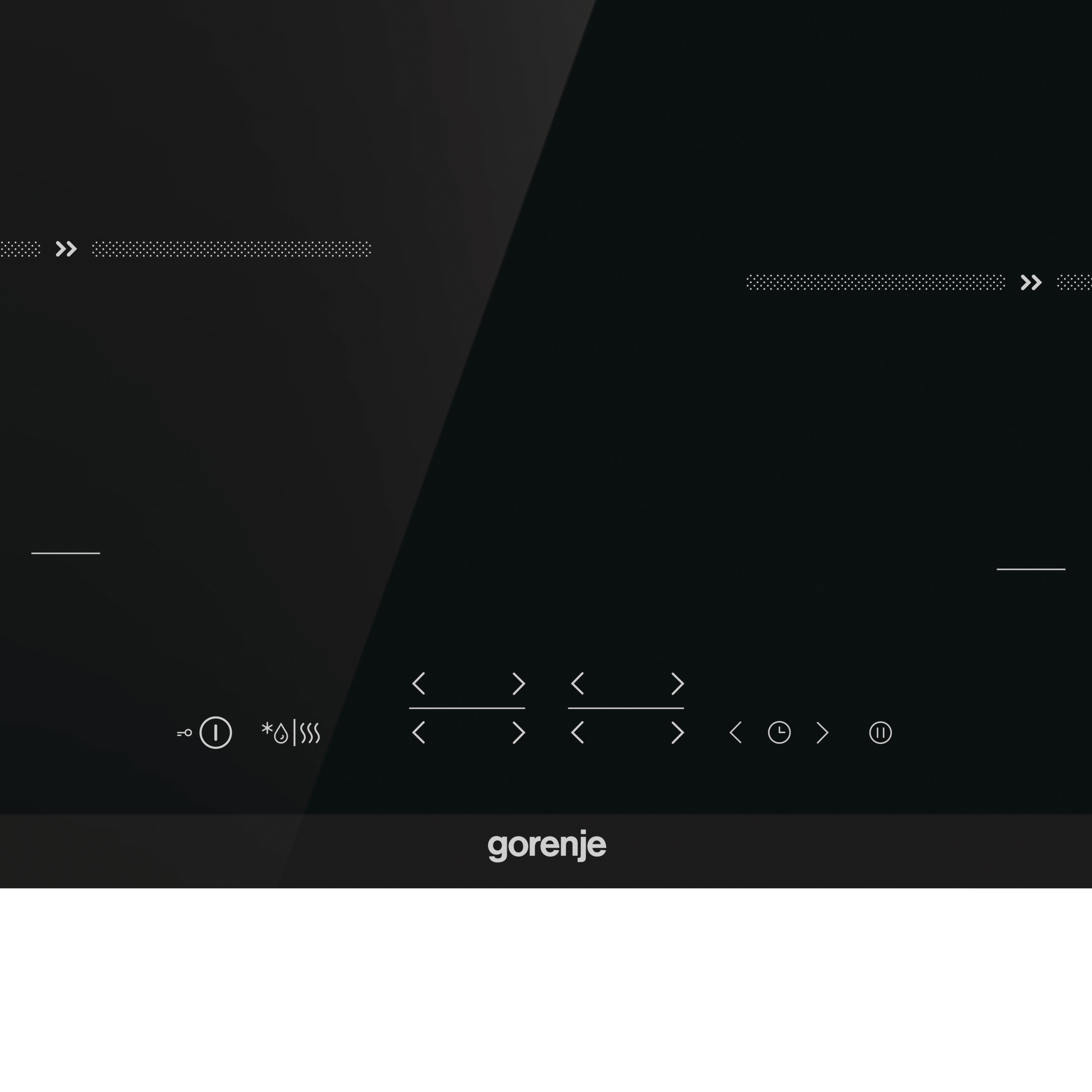 IT641BCSC Встраиваемая варочная панель / 5.4х59.5x52 см,стеклокерамика,сенсорное управление ,индукция,черный Gorenje Santreyd  - Вид №2