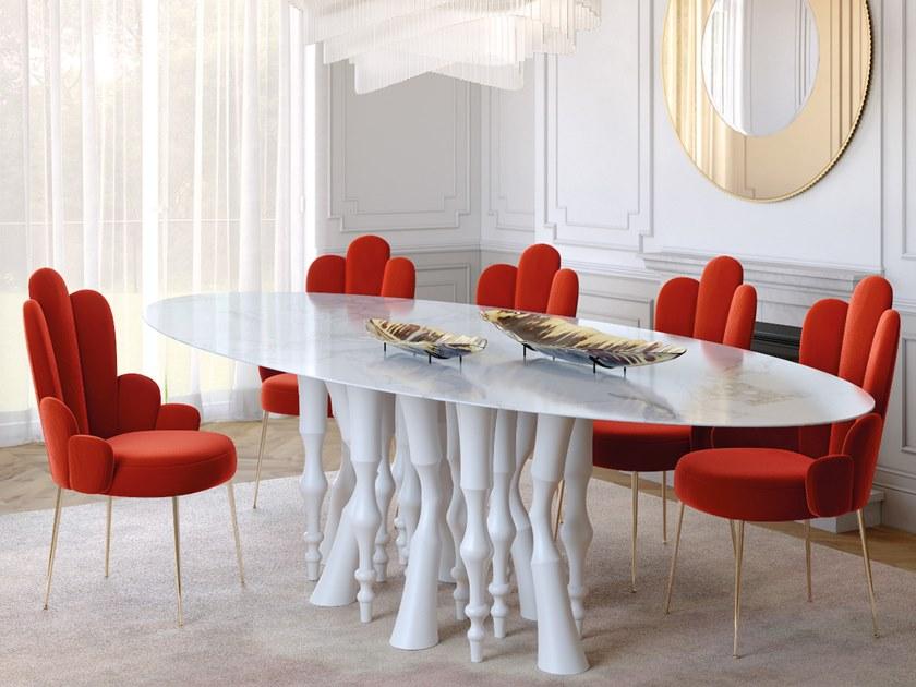 Jetclass Стул из мягкой ткани Grace Jgr302a - Вид №2