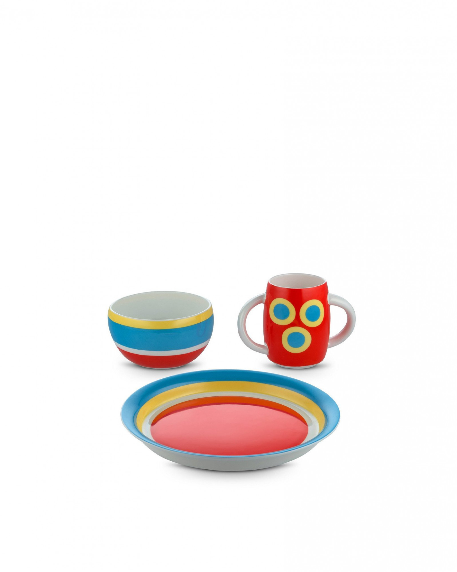 Столовый сервиз для детей Alessi Alessini - Con-centrici AM39S2