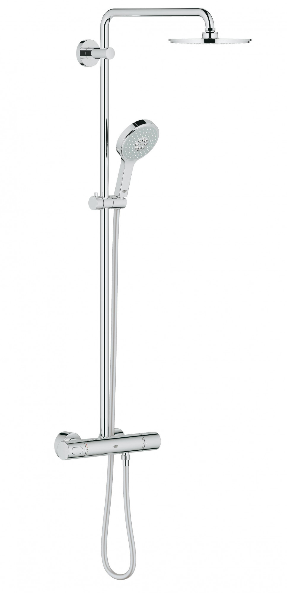 Душевая система GROHE Rainshower 210 с термостатическим смесителем, хром (27967000)