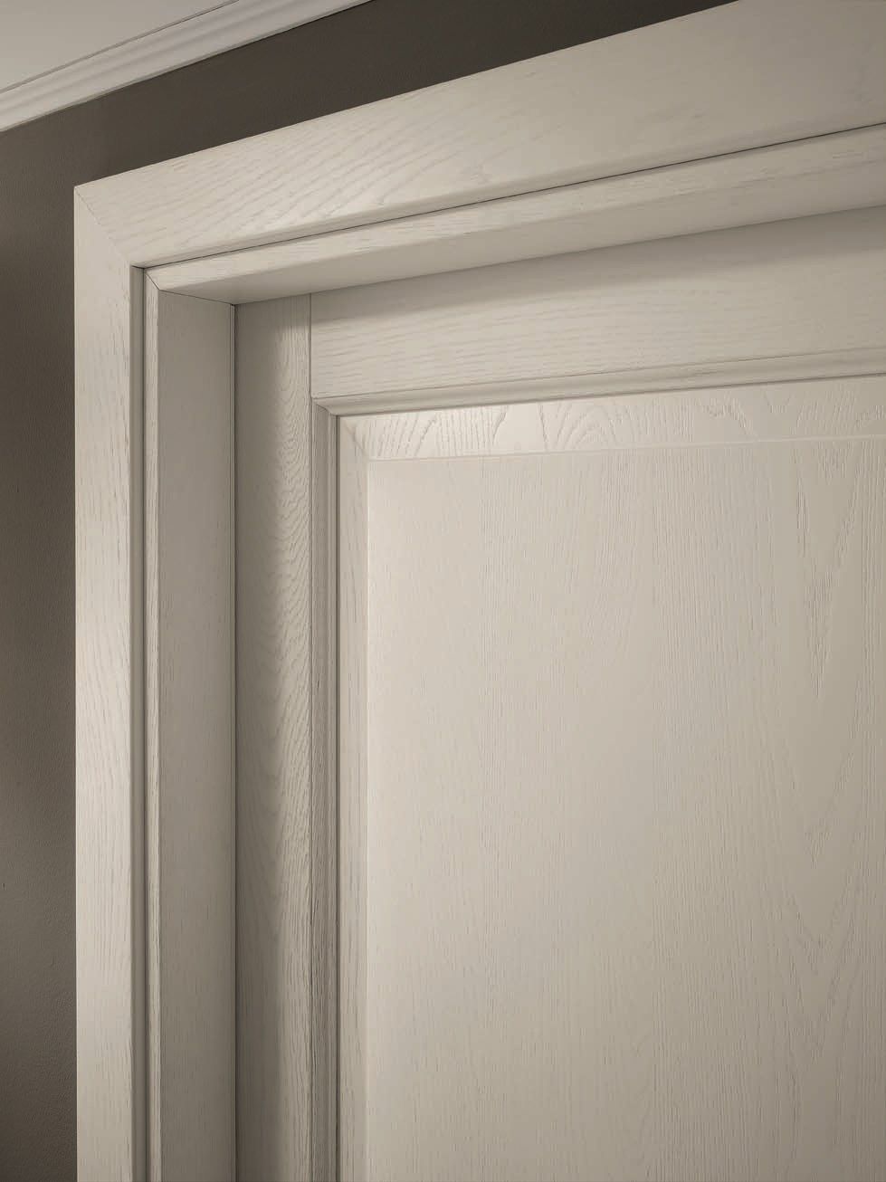 Открытая пористая лакированная деревянная дверь GAROFOLI классическая ARCH-00068955 - Вид №2