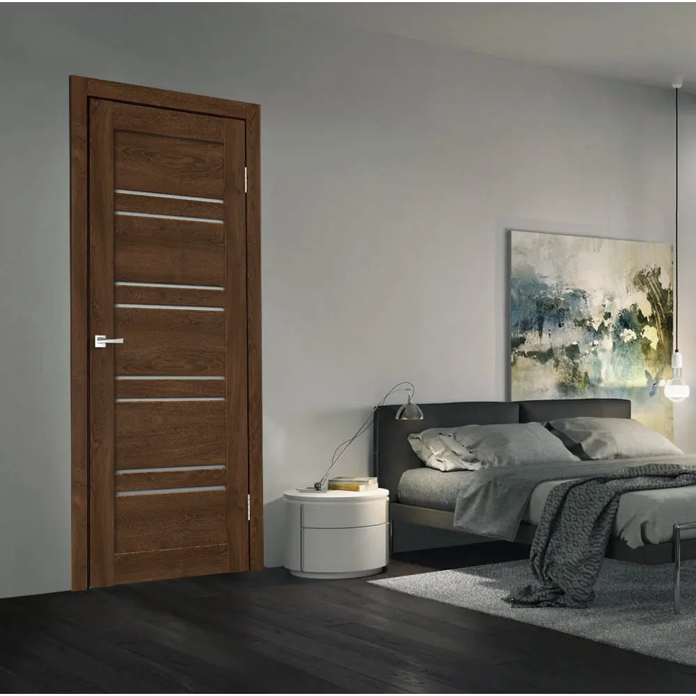 VELLDORIS Межкомнатная дверь Лайн 1 с вертикальным остеклением 88483291 STLM-0893229 - Вид №4