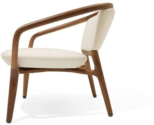 Giorgetti Кресло с обивкой из ткани с подлокотниками  53440  - Вид №1