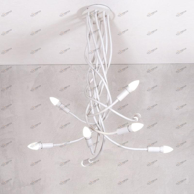 Подвесная люстра Loft IT Roots Loft1714-WH LOFT IT ДИЗАЙНЕРСКИЕ, ROOTS WHITE 118173 Белый 