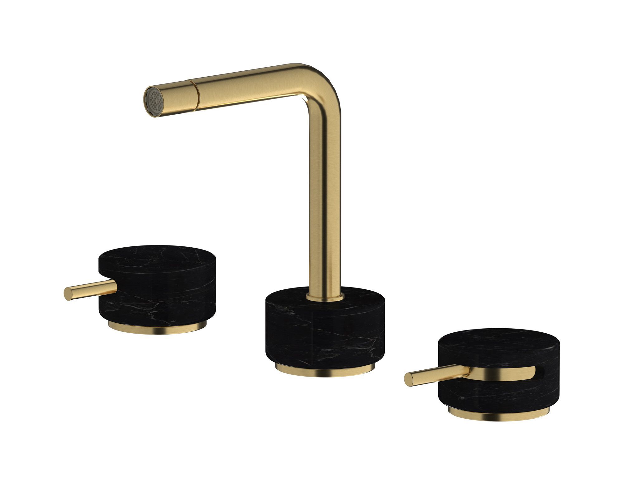 Смеситель для биде с 3 отверстиями для мраморной столешницы IB мрамор + мрамор Elle ARCH-00101784 - Вид №18