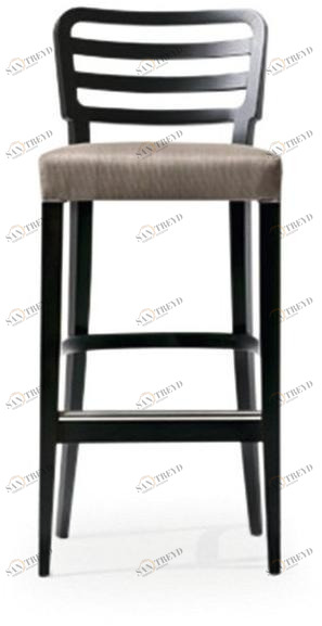 Very Wood Высокий табурет из бука со спинкой Wiener sun-id-1499028