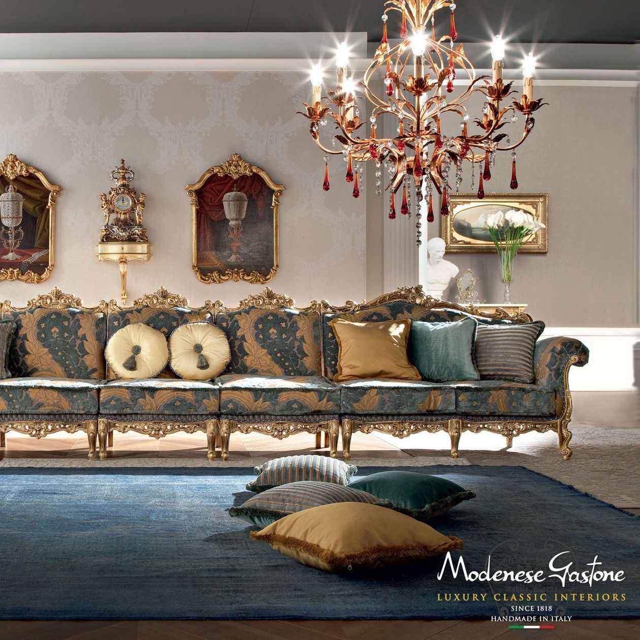 Ткань диван Modenese Luxury Interiors Casanova ARCH-00133830 - Вид №1